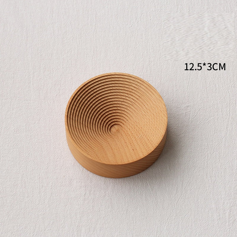 Geometric Solid Wood Decorative Tray