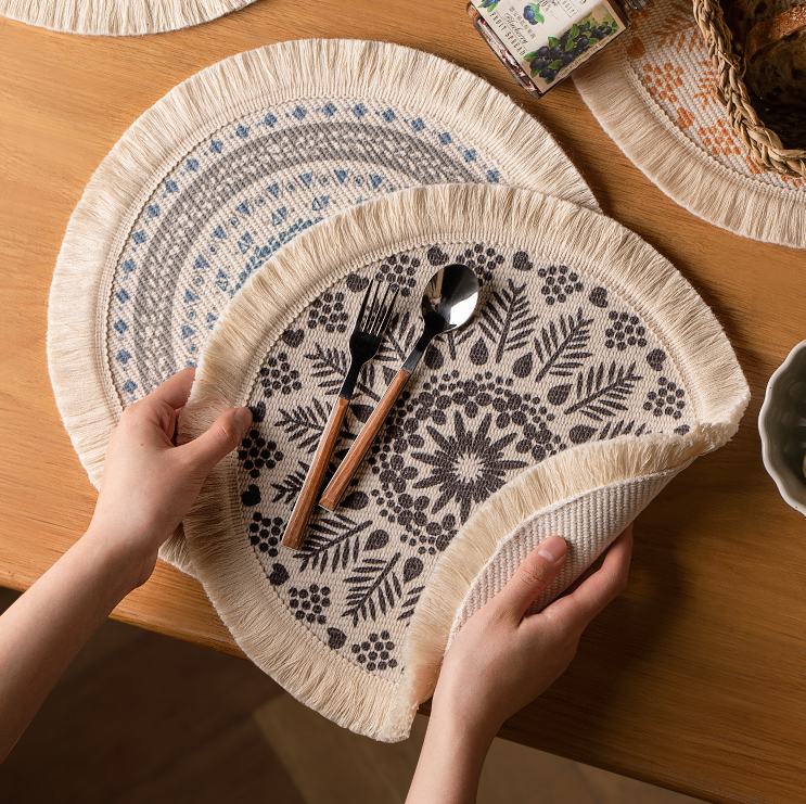 Nordic Fabric Placemats, Insulation Pads