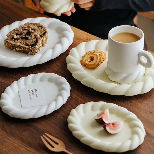 Oval Ceramic Cake Plate