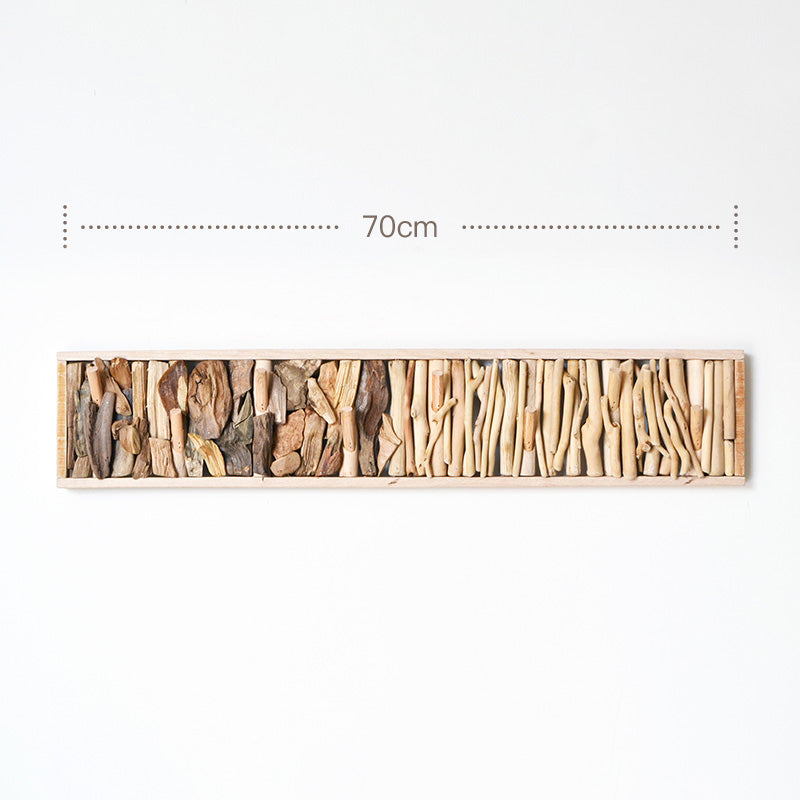 Solid Wood Coat Hook Wall Hanging Hole Free